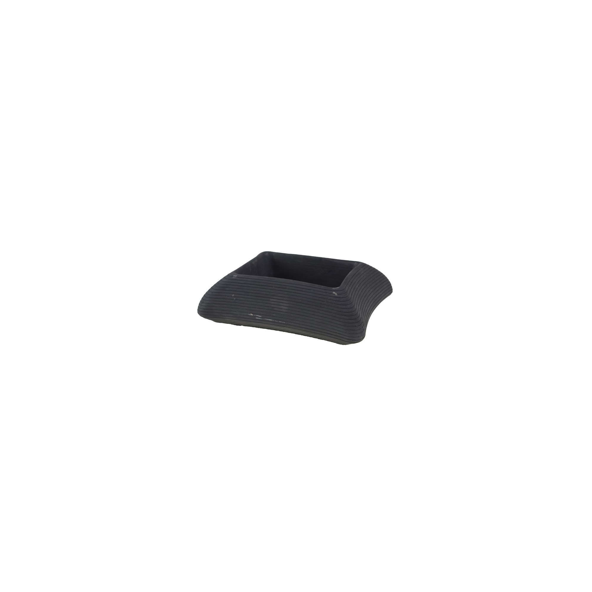 Tál kő 21*16*6,5cm fekete