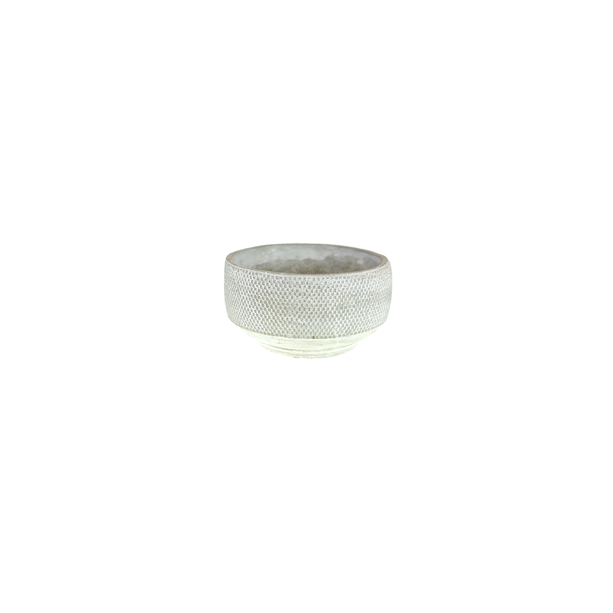 Tál kő kerek 15,5*9cm szürke