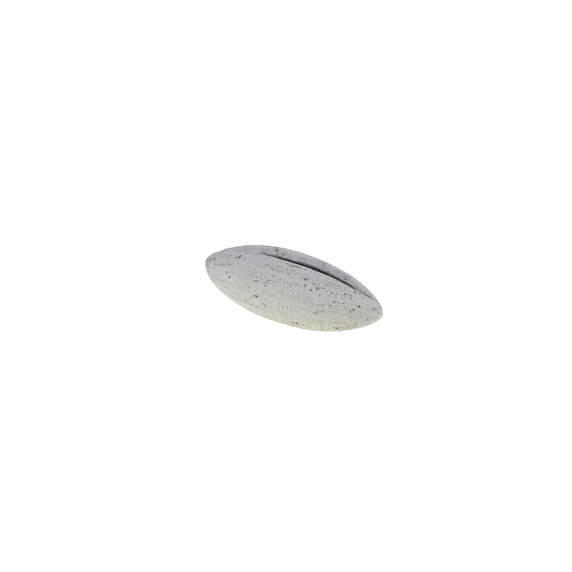 Tál kő szem forma 33,5*11*H10cm fehér