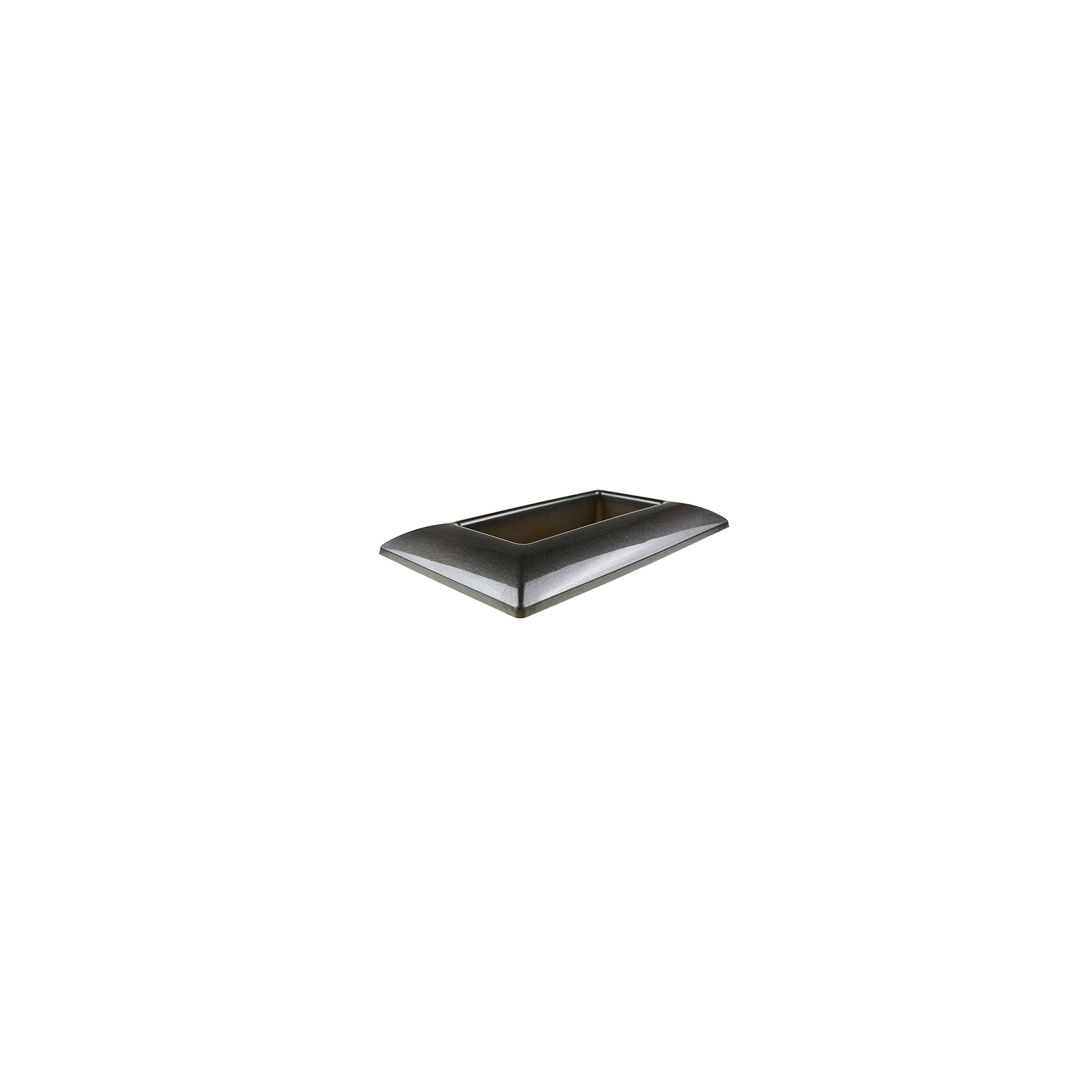 Tál plasztik Cordoba 28/18,5*17,5/8*H6cm antracit