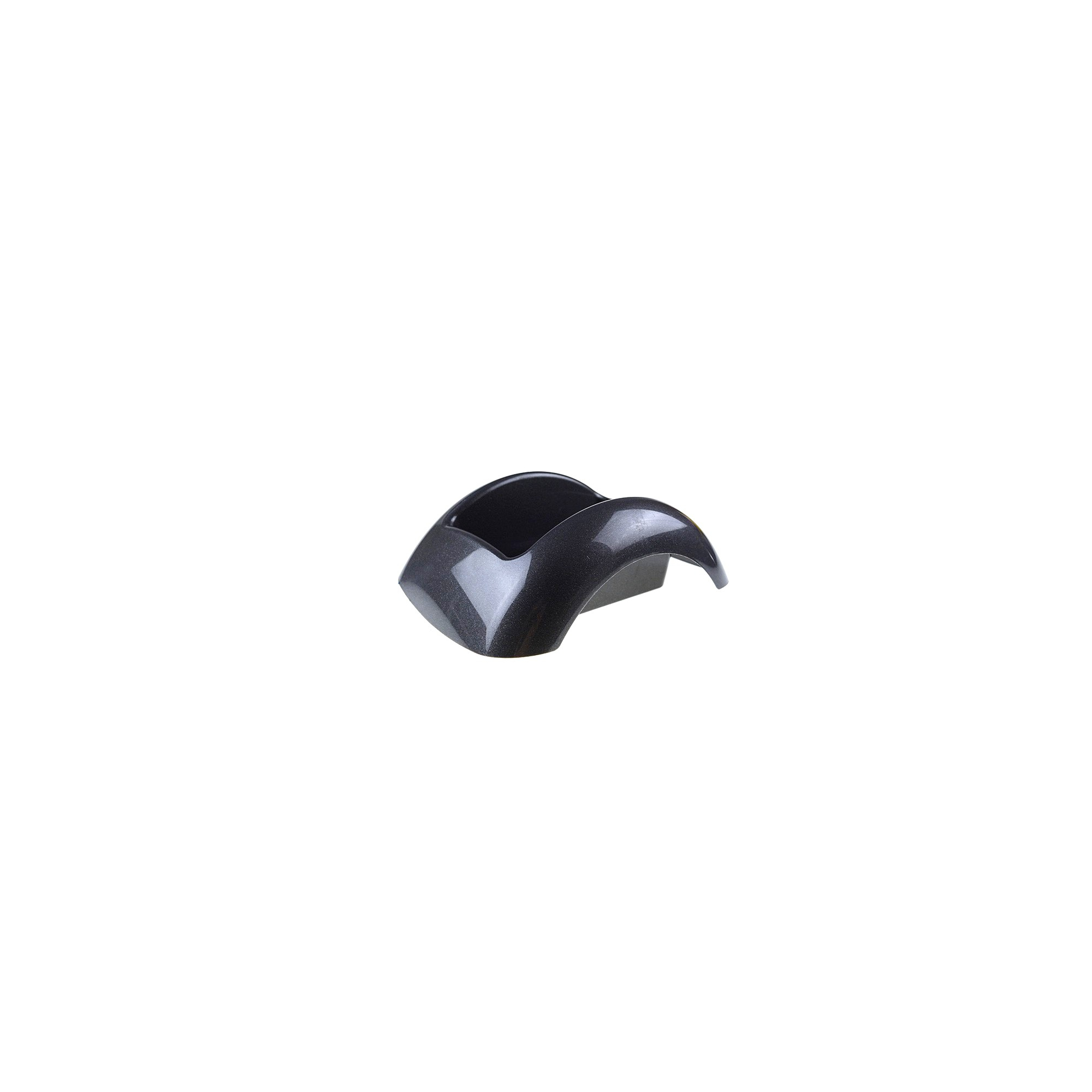 Tál plasztik Focus 17/10*23,5/15*H8cm lekerekített fekete
