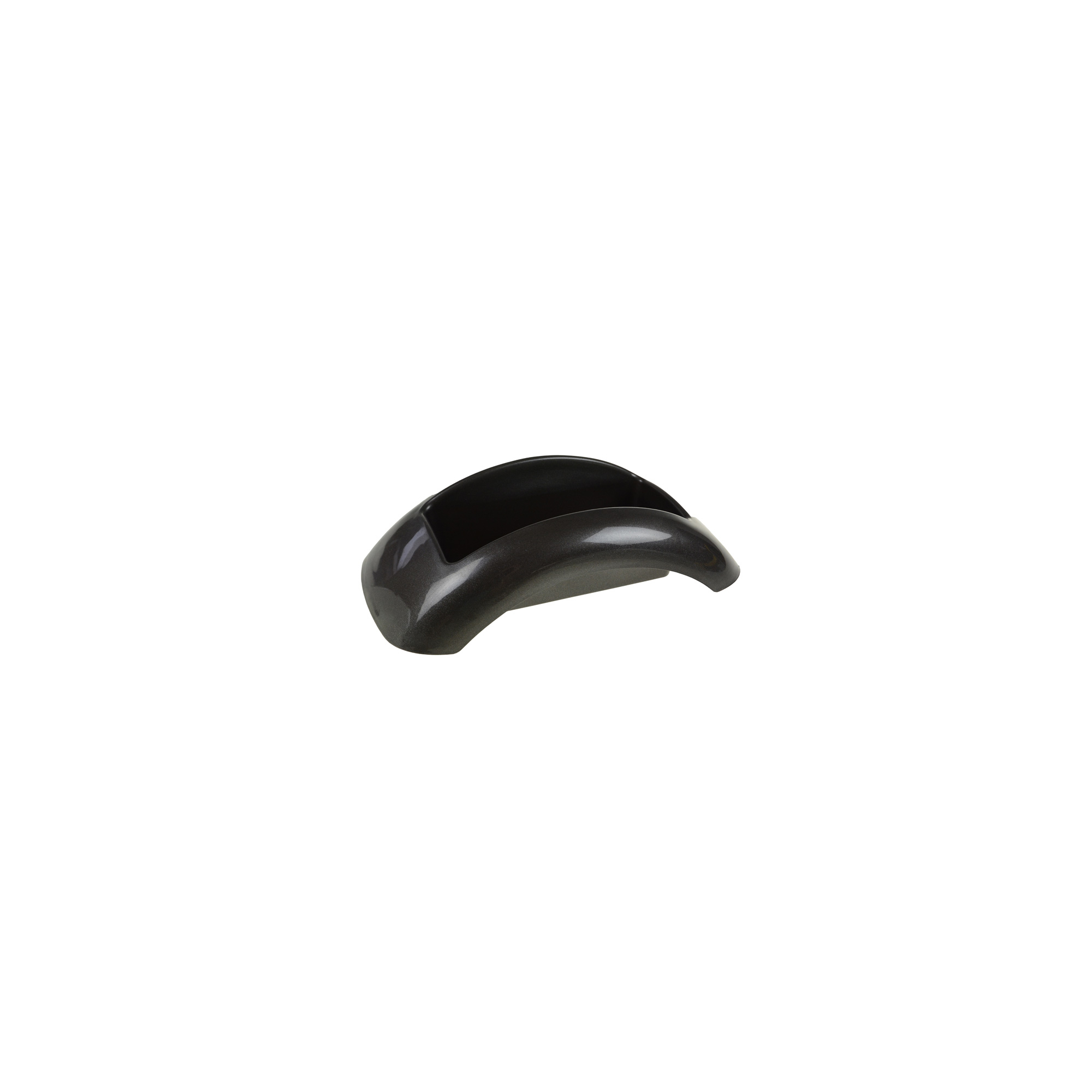 Tál plasztik Focus 18/10*35/22*H9,5cm lekerekített fekete