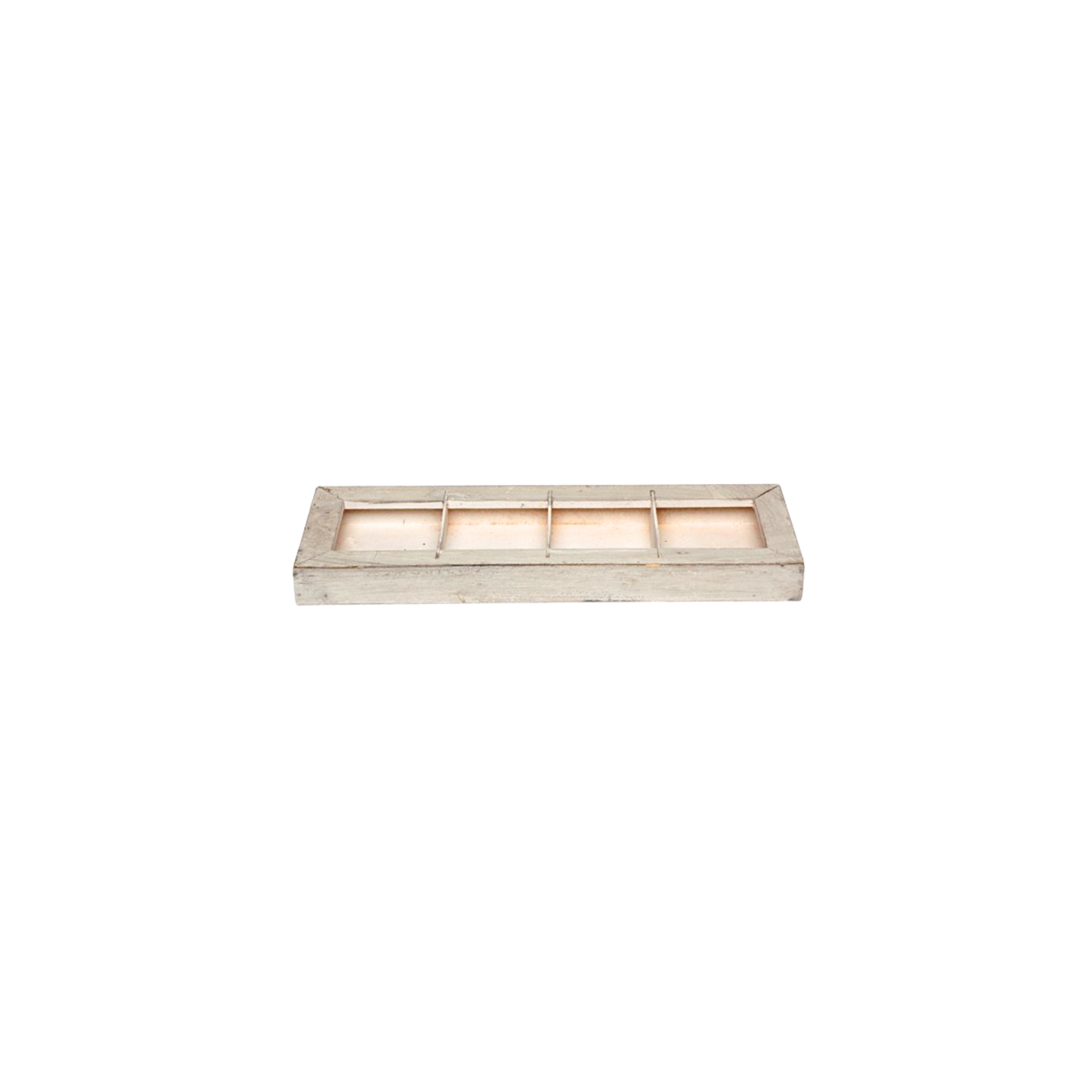 Tálca fa 37,5*13cm bézs