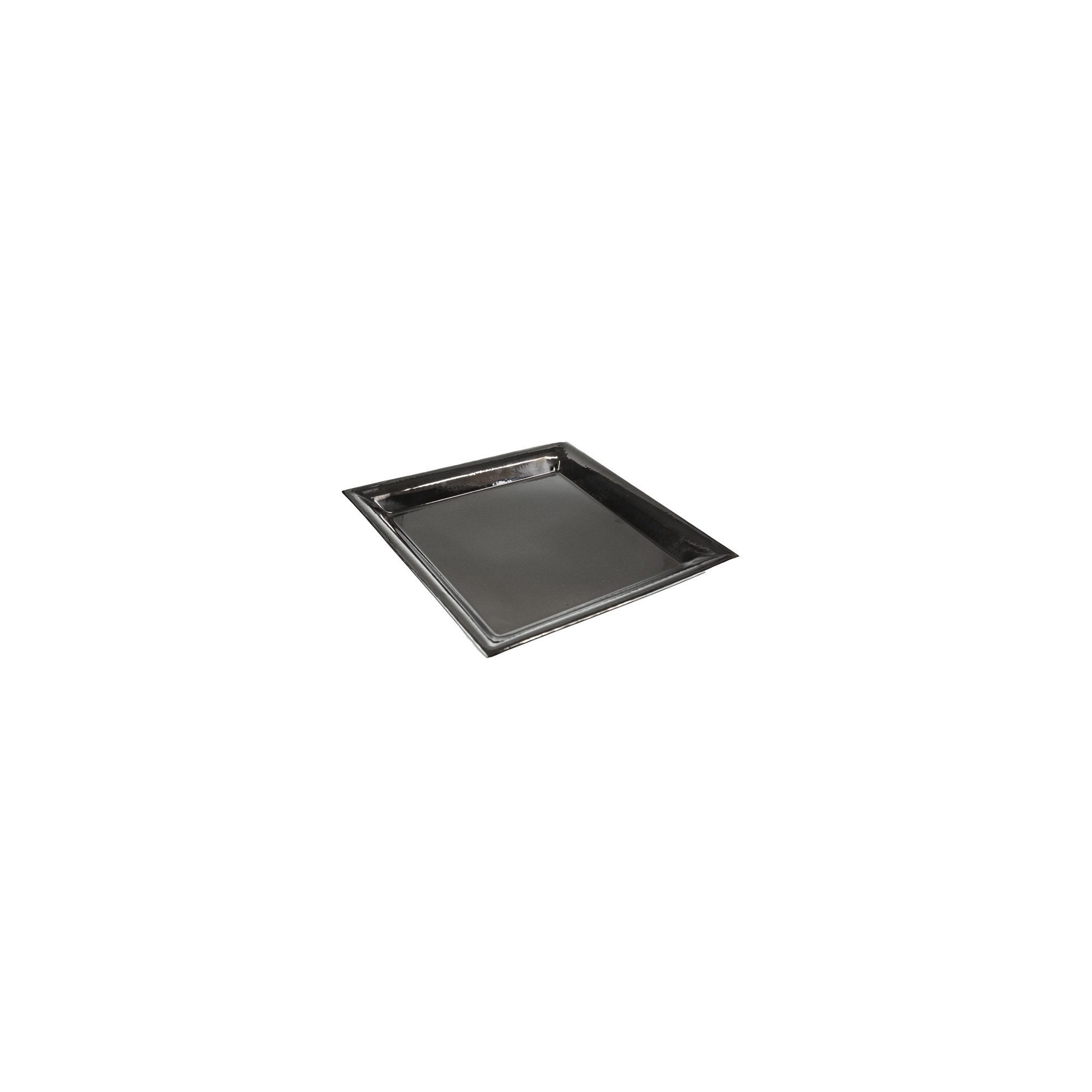Tálca fém 42*42cm krómozott