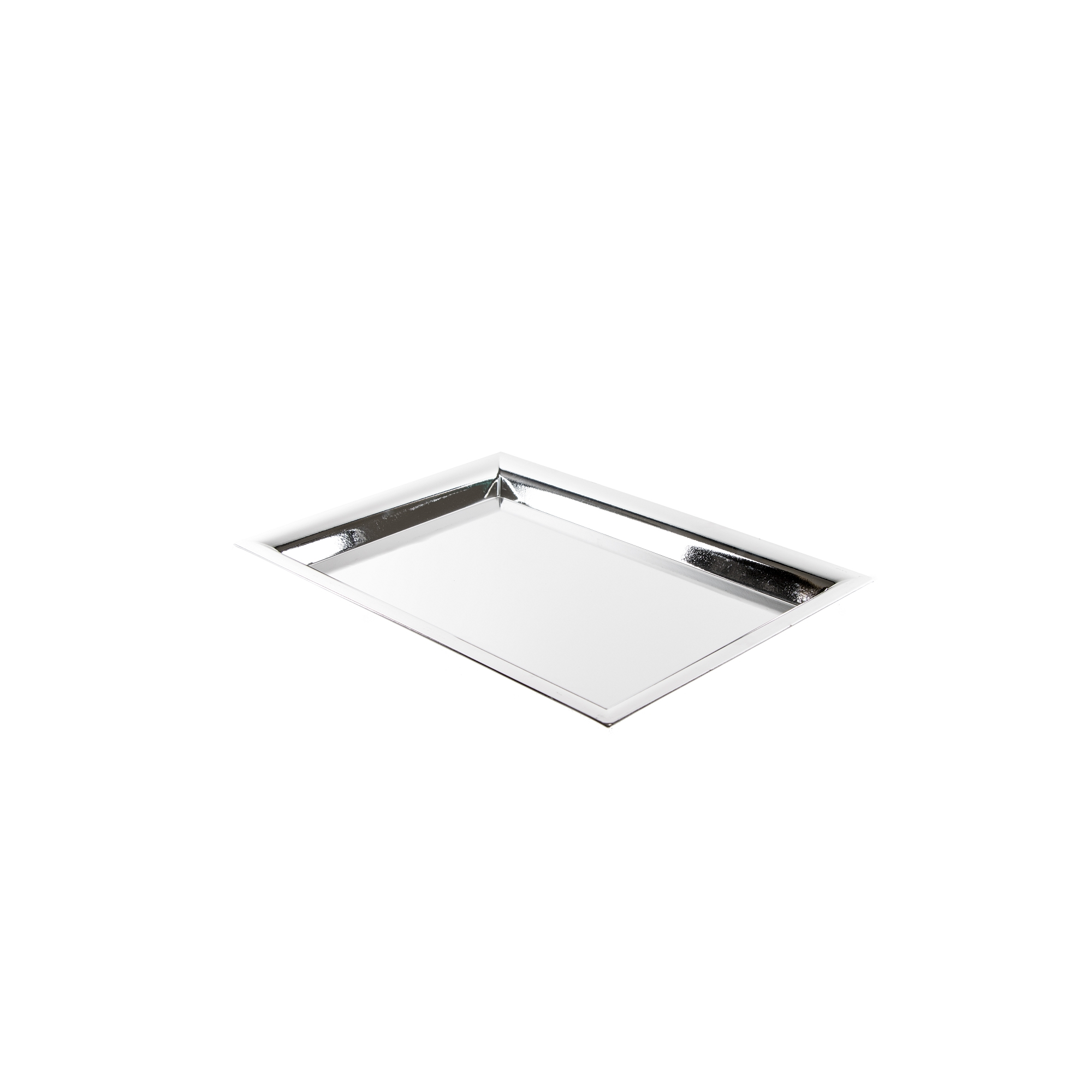 Tálca plasztik 41*3*29cm ezüst