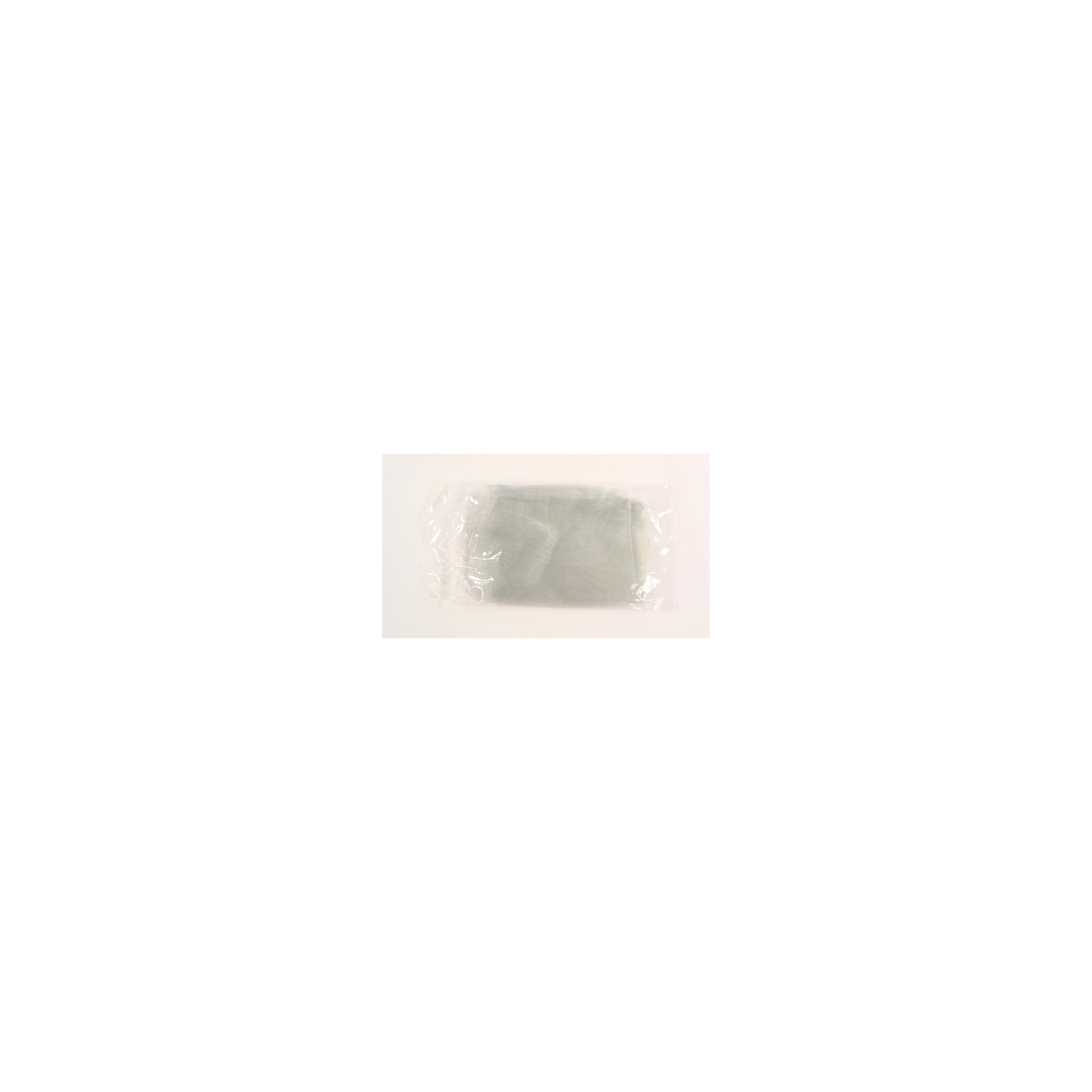 Tasak organza kerek D10*H10cm ezüst