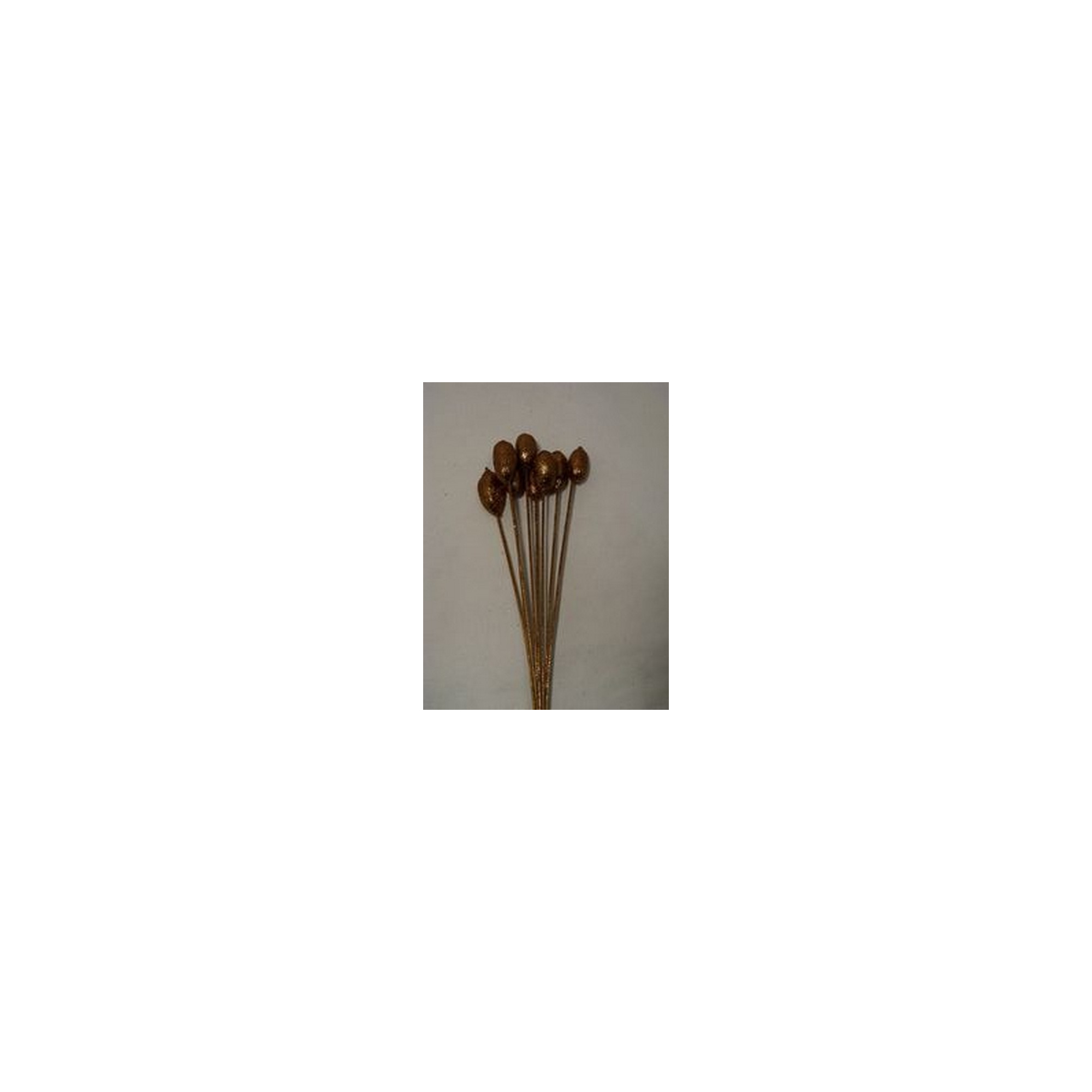Termés mag 45cm s/8 glitteres barna