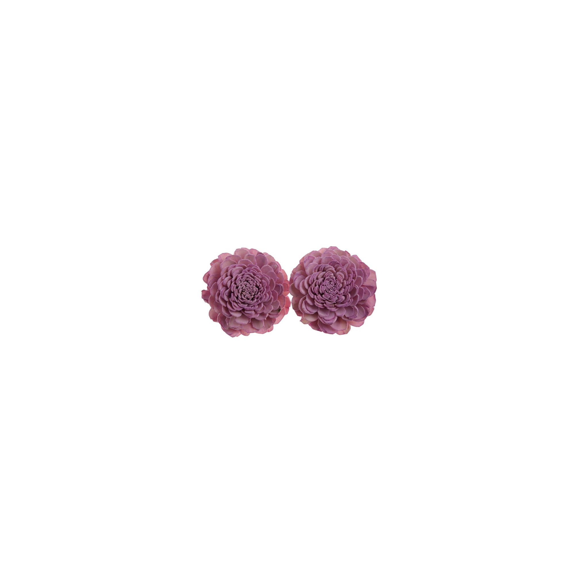 Termés Shola Flower 6cm s/4 rózsaszín