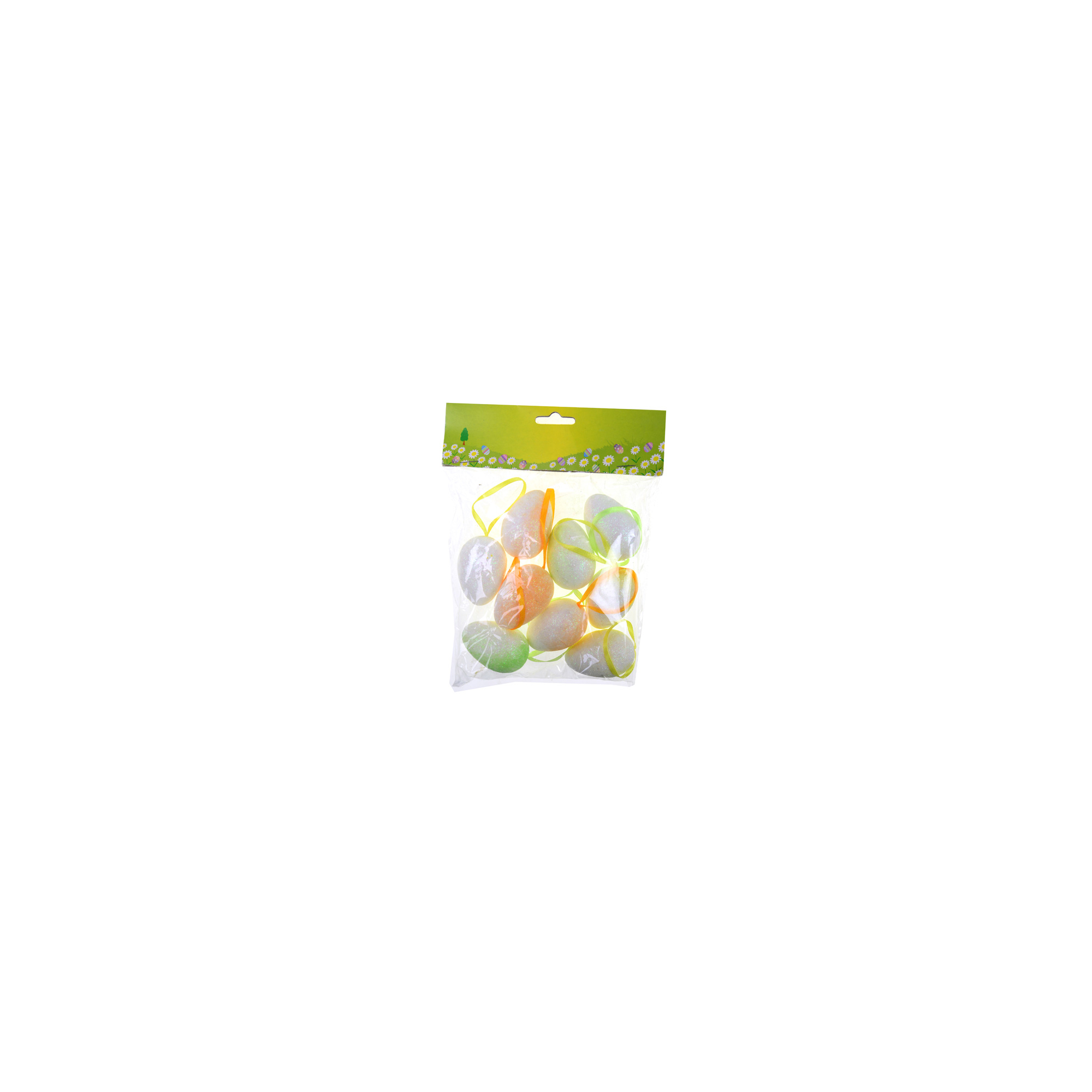 Tojás hungarocell 3*5CM s/9 akasztós több szín