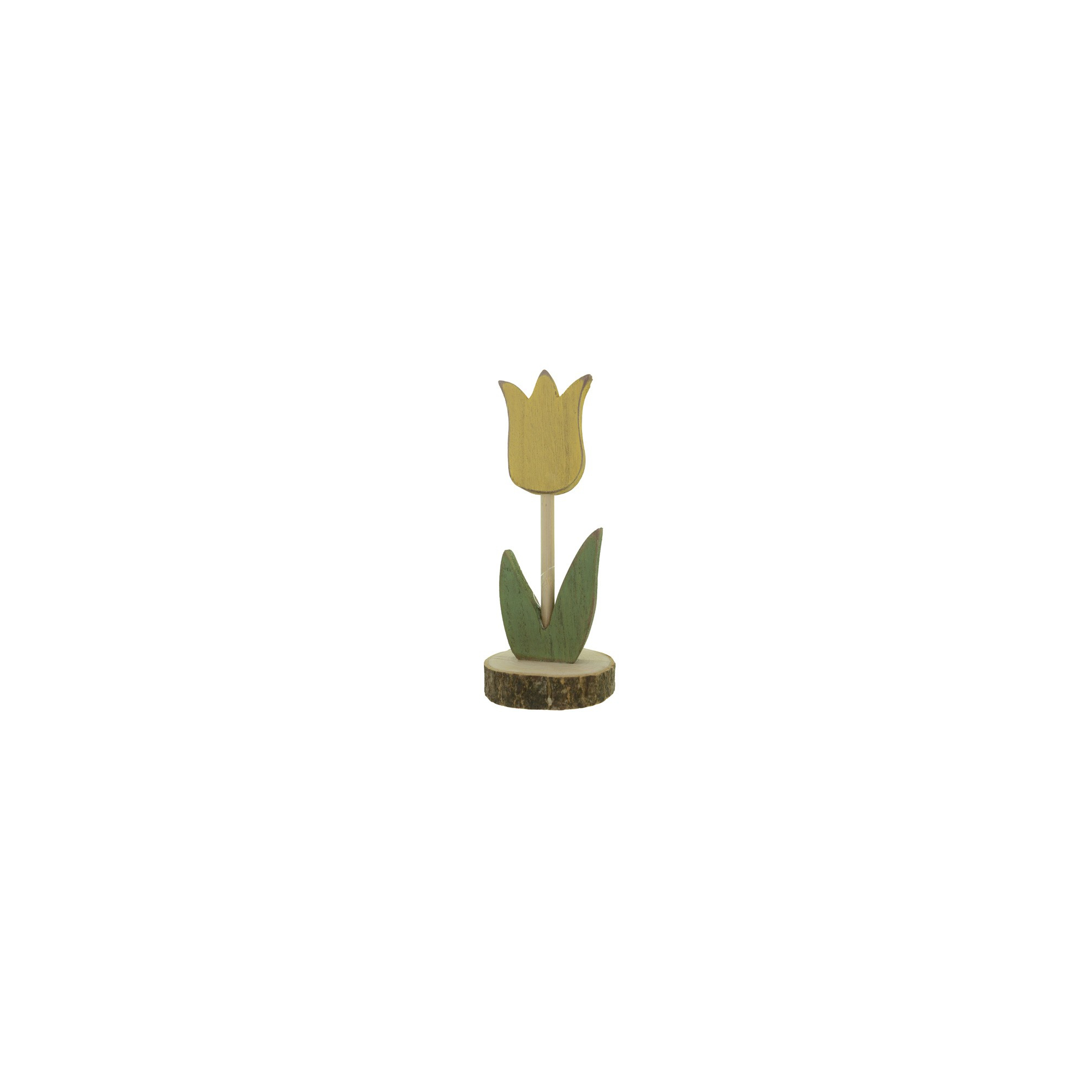 Tulipán fa 17,5cm sárga