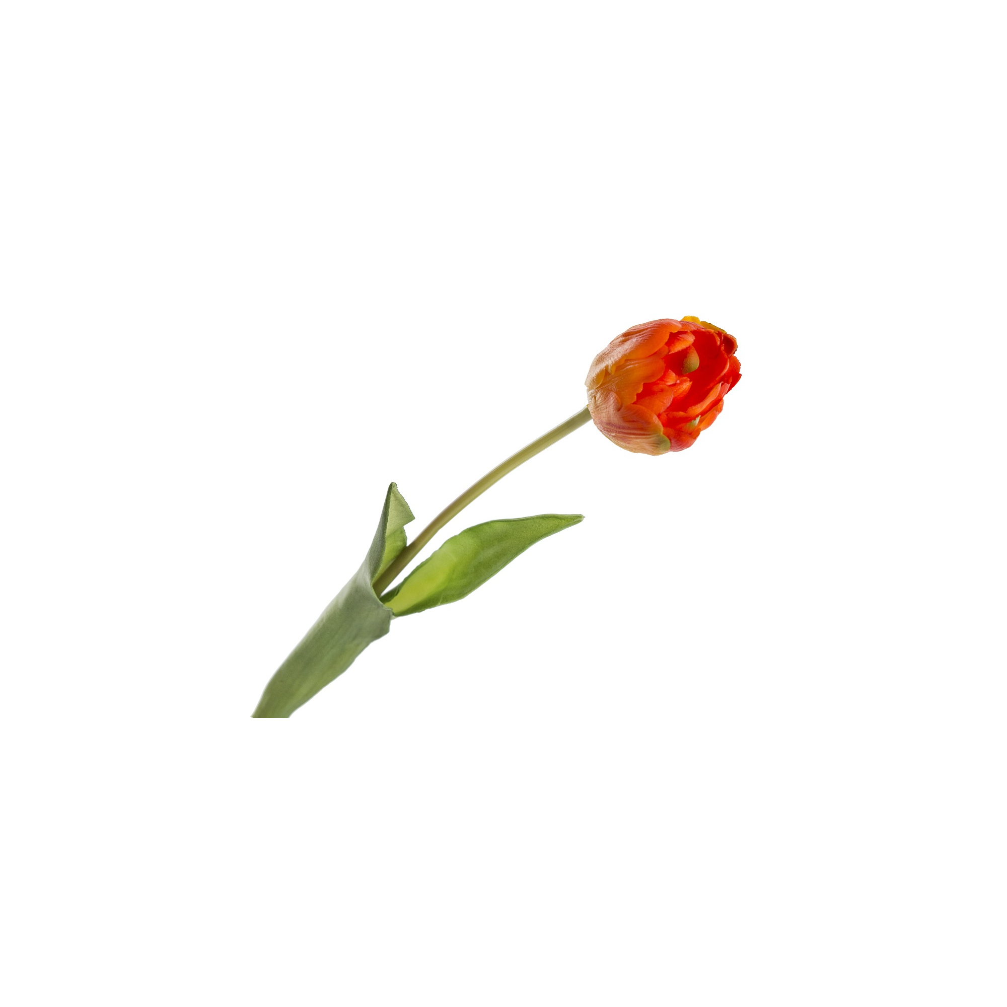 Selyemvirág gumi tulipán H44 narancs narancs