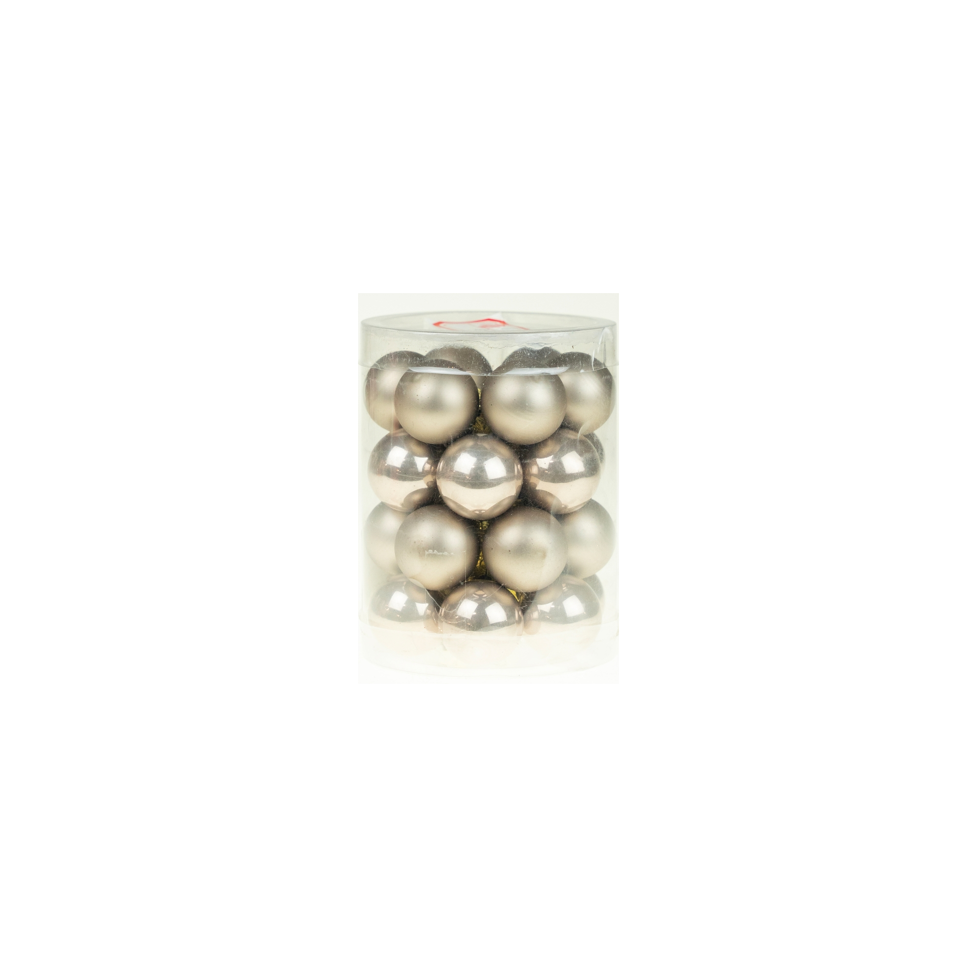 Üveggömb 2,5cm s/24 barna mix