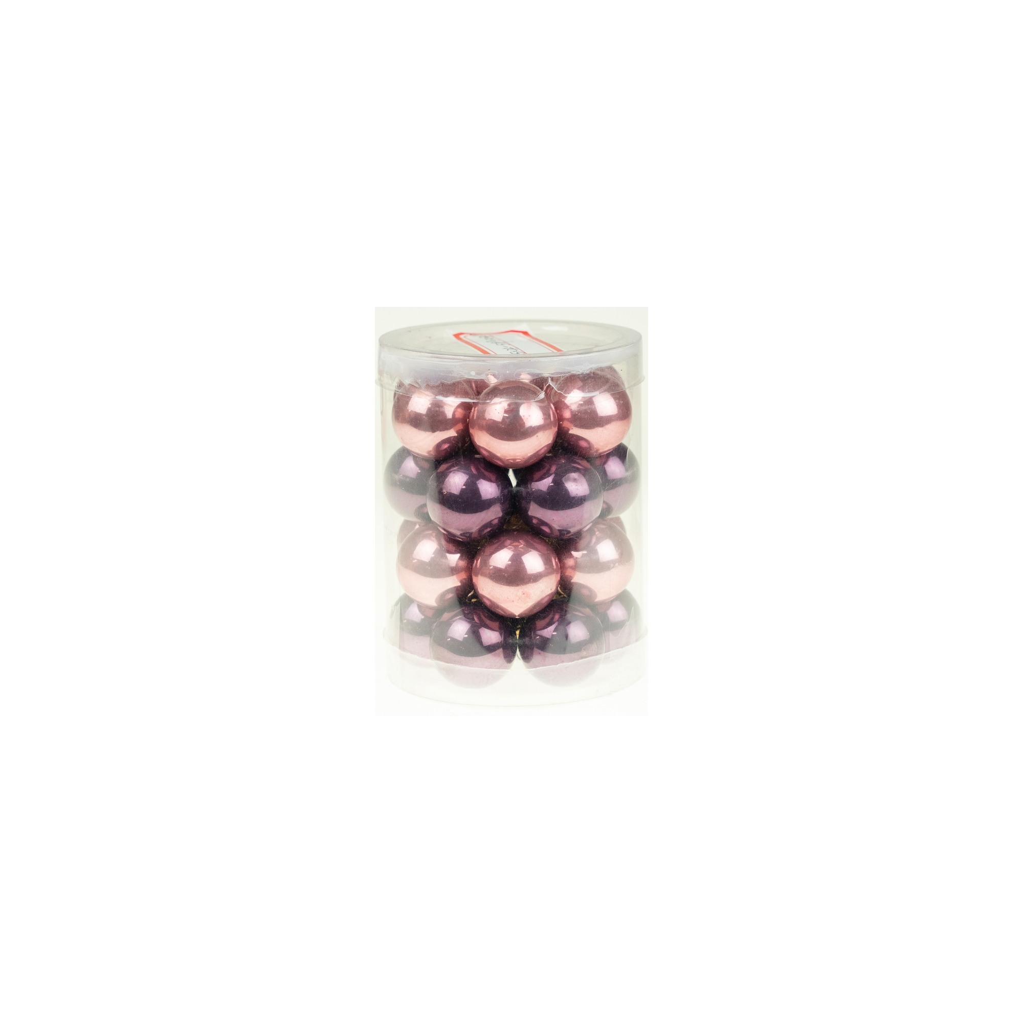 Üveggömb 2,5cm s/24 lila mix