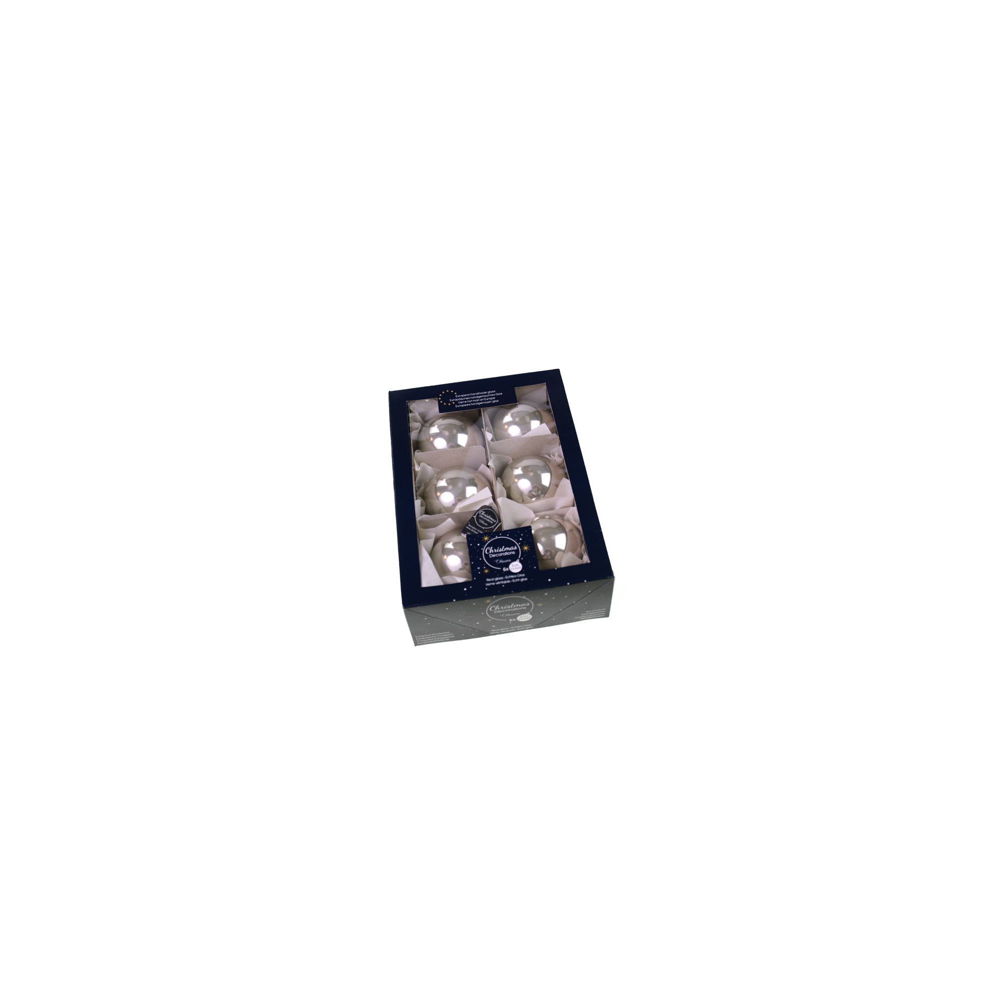 Üveggömb D6 s/6 barnásszürke
