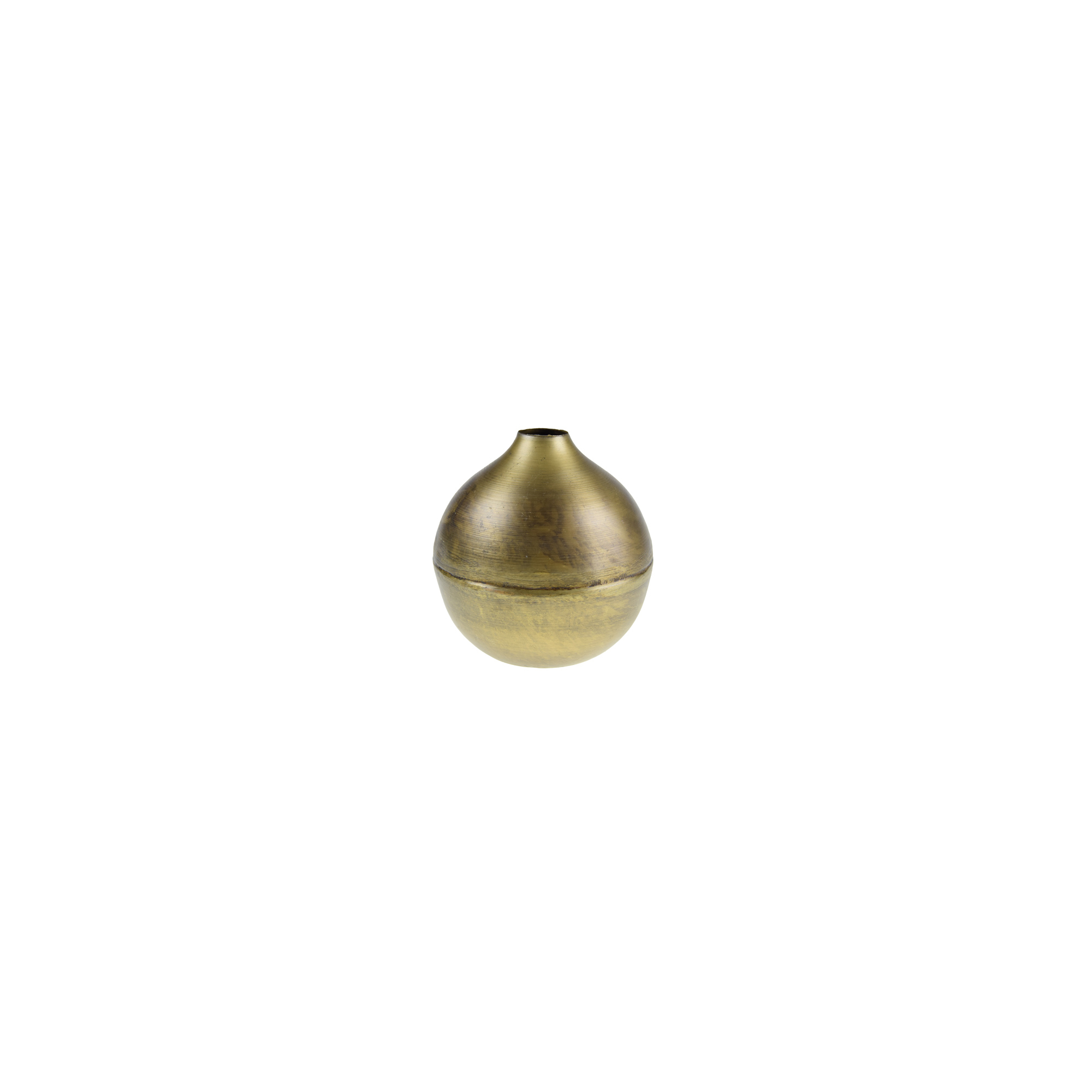 Váza fém 11.5cm arany