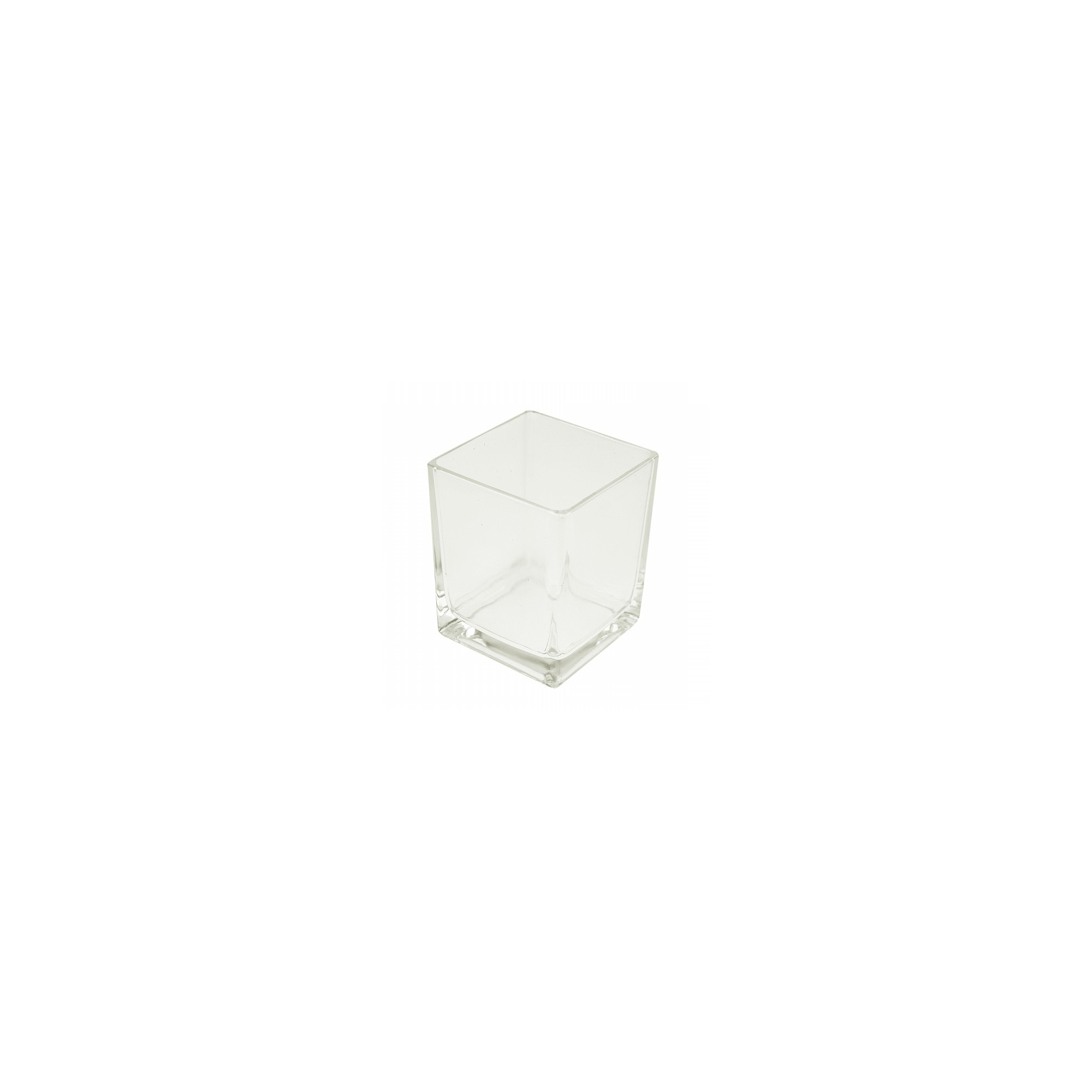 Váza üveg 10*12cm átlátszó