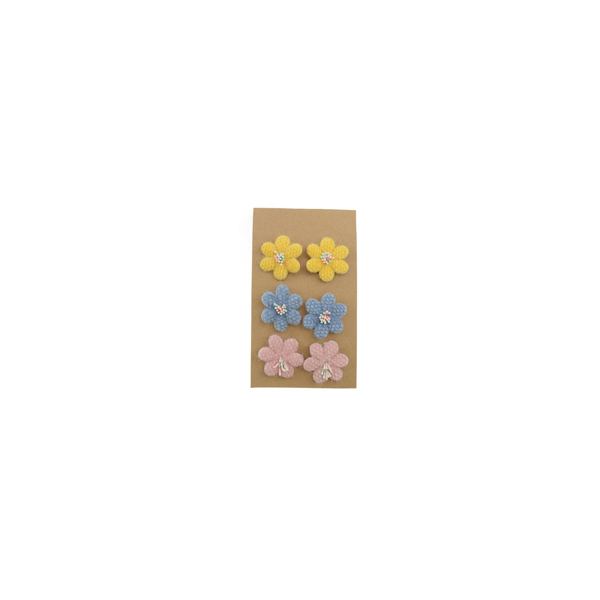 Virág textil s/6 mix