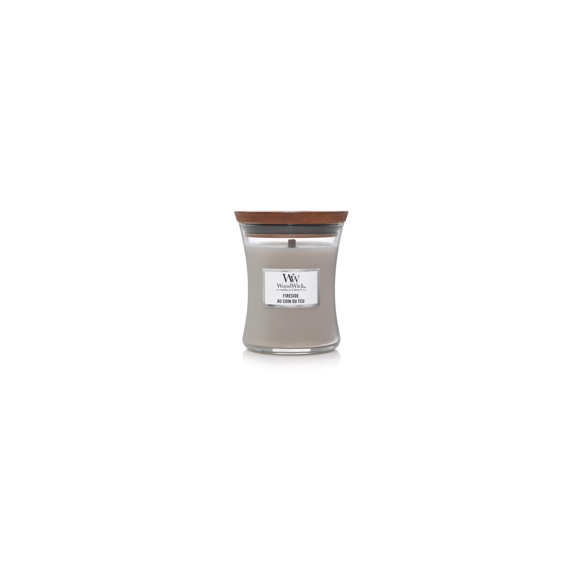 WoodWick illatgyertya kis üveges 85g Fireside