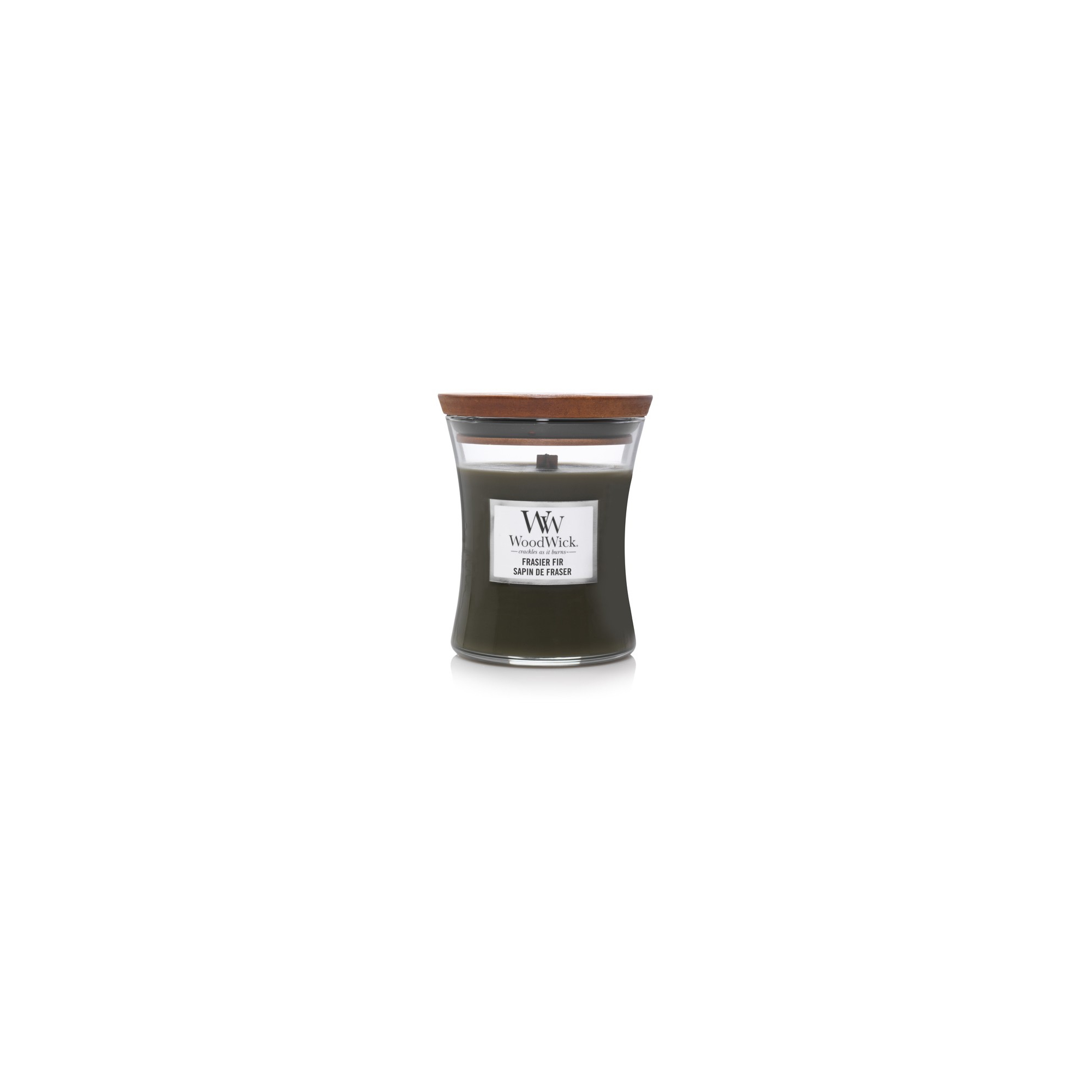 WoodWick illatgyertya közepes üveges 275g Frasier Fir