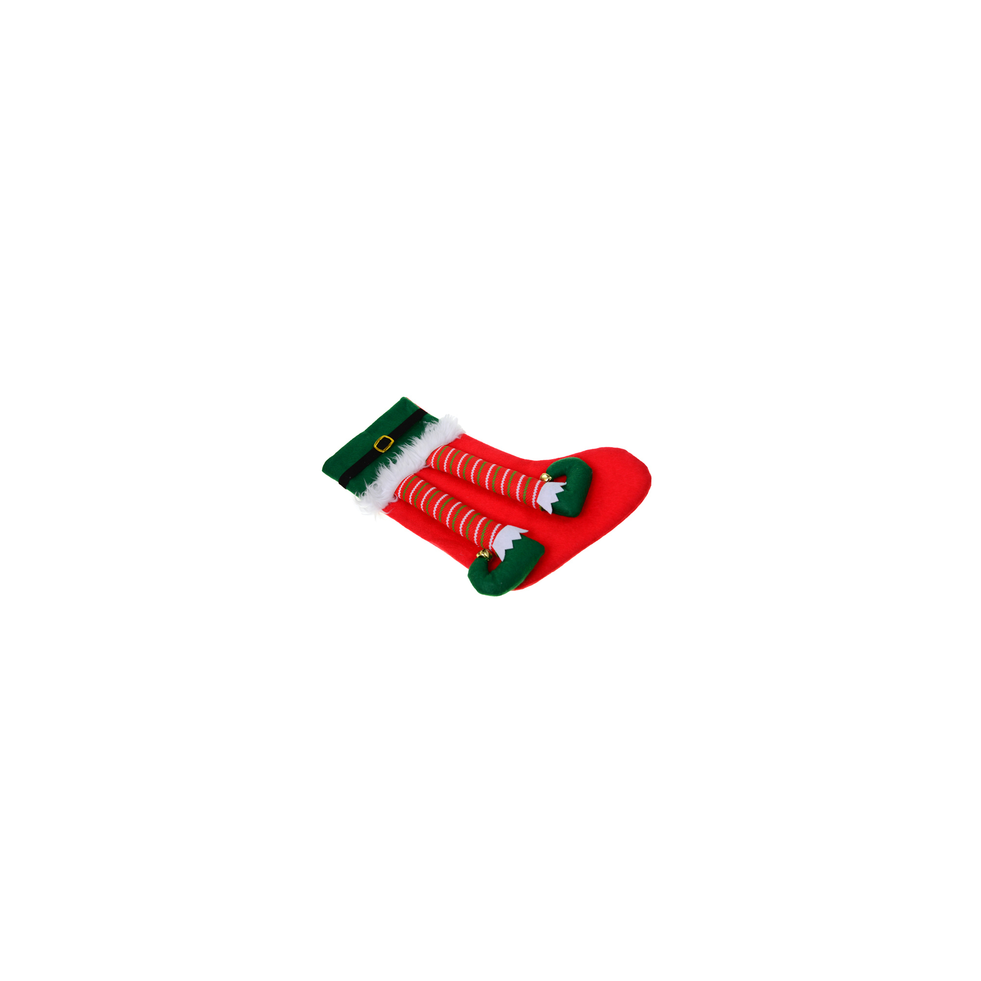 Zsák manóláb textil 27*40cm piros