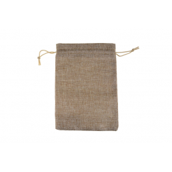 Ajándéktasak textil 10*14cm natúr