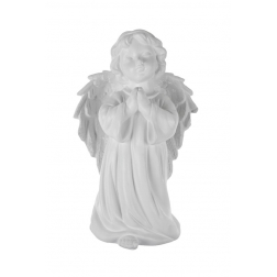 Figura angyal gipsz N2 26cm fehér