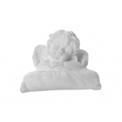 Figura angyal R6 8,5cm fehér