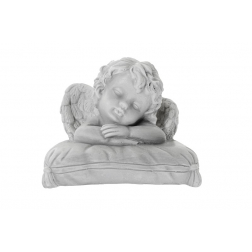 Figura angyal R6 8,5cm szürke