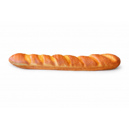 Bagett műanyag 47cm barna