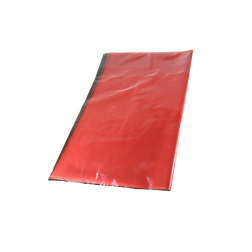 Csomagoló fólia 65cm*59cm s/15 metál piros
