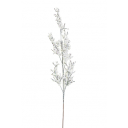 Dekor ág apró bogyós 60cm fehér