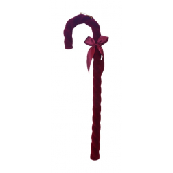 Dekor cukorbot műanyag 50cm piros