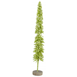 Dekor fenyő műanyag 40cm glitteres arany