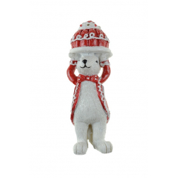 Figura egér fiú poly 11.5cm piros