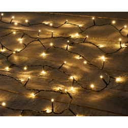Égősor 160LED 8m időzítővel fekete