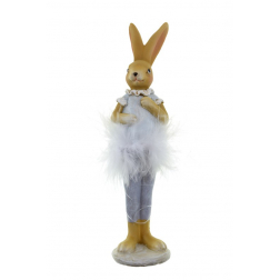 Figura balettnyuszi poly 5*5*19.5cm 2féle lila