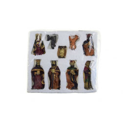 Figura betlehemi poly s/9 színes