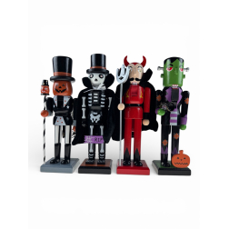 Figura diótörő halloweeni fa 25cm több féle