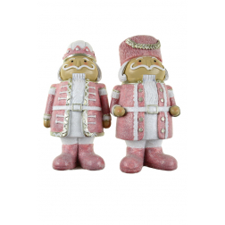 Figura diótörő poly 7*5*14cm 2féle rózsaszín