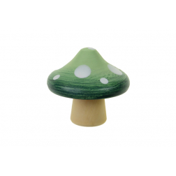 Figura gomba poly 5*5*4.5cm zöld