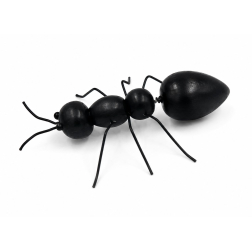 Figura hangya fém 6.5*2.5*10cm fekete