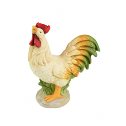 Figura kakas magnézia 15*29.5*35cm fehér