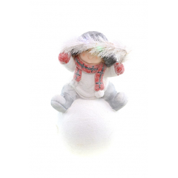 Figura kerámia 20*20*46cm tollal