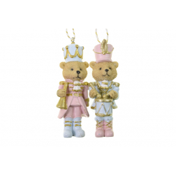 Figura maci fiú/lány poly 4*3*10cm színes