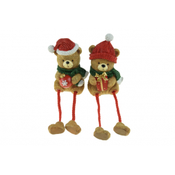 Figura maci poly 10cm 2féle barna