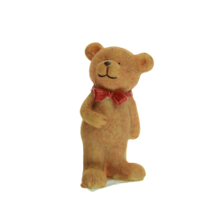 Figura maci poly 10cm barna