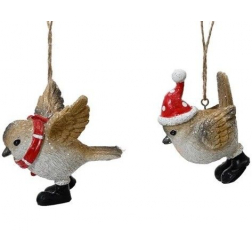 Figura madár poly 7,8cm többféle