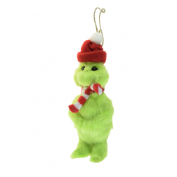 Figura manó plüss 16cm zöld