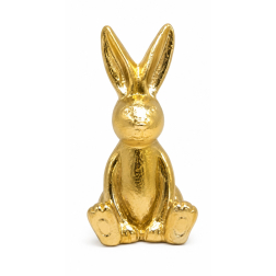 Figura nyuszi poly 5.8*5.8*11.2cm arany