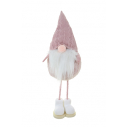 Figura orrmanó 36 cm álló rózsaszín